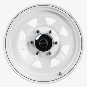 Roh Trak 2 White Steel Wheels - White