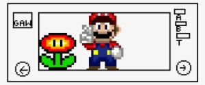 Mario Game And Watch - Pixelated Things
