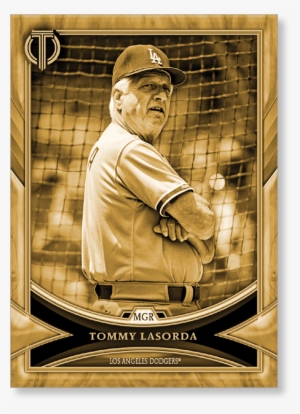 Tommy Lasorda 2018 Topps Tribute Baseball Base Poster - Picture Frame