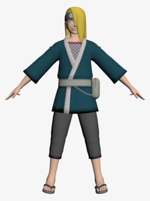 Deidara Pre-akatsuki - Cartoon