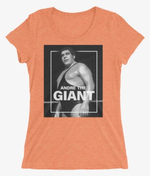 Andre The Giant "photo" Women's Tri Blend T Shirt - Yas