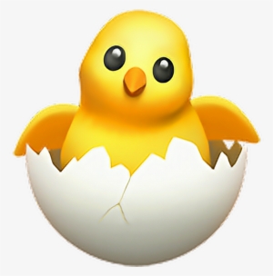 ❁ Hatching Chick Emoji 🐣 Babychicken Egg Chicken Emoji - Emoji 🐣