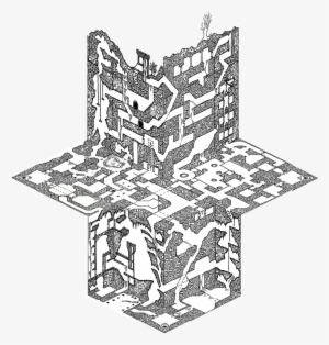 30321516 - Isometric Game Dungeon Map