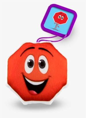Team Up With Gene, Hi-5, And Jailbreak To Help Save - Mcdonalds The Emoji Movie Stop Sign