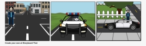 The Pedestrian - Storyboard