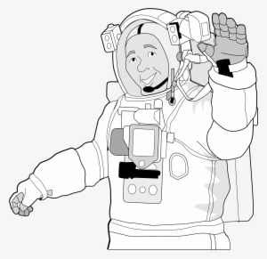 Big Image - Astronaut Clipart