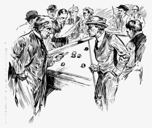 This Free Icons Png Design Of Men Playing Pool
