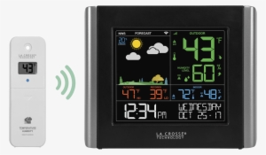 La Crosse Technology Wireless Wi Fi Essential Weather - La Crosse Technology S85814 Wireless Color Forecast