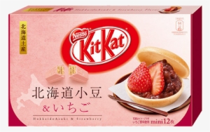 Kit Kat Hokkaido Limited Azuki & Strawberry Flavor - Kit Kat