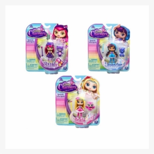 Little Charmers Bambola Cm - Little Charmers 3" Hazel And Seven Figurine Set