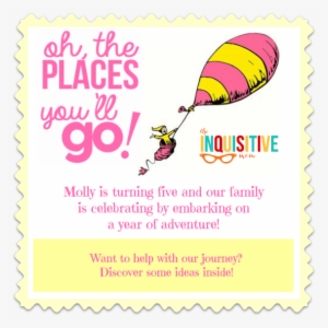Oh The Places You'll Go Birthday Party Gift List The - Dr Seuss Oh The Places You Ll Go Balloon