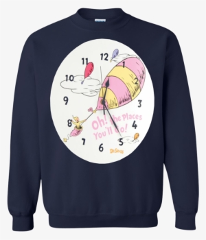 Dr Seuss Oh The Places You'll Go T Shirt Hoodie Sweter - Trend Lab Dr.seuss Wall Clock Oh