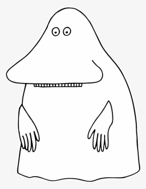 Groke Character - Mumintrollen Png