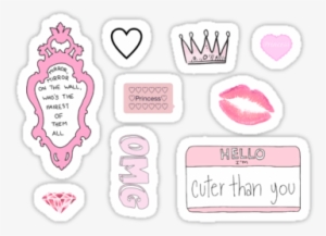 Top Images For Girly Tumblr Stickers On Picsunday - Redbubble I Am Such A Queen Unisex T-shirts
