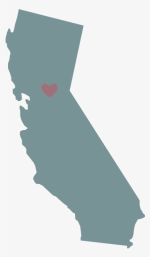 Ca Love-han Photobooth - Transparent Outline Of California State