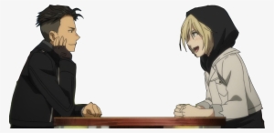 Have A Transparent Otabek And Yurio For All Of Your - Anime Spying On Date