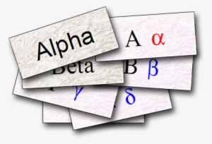 Greek Alphabet Cards