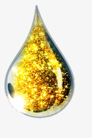 Drop Gold Golden Effects Effect Raindrop Liquid Waterdr - Essential Oil Drop Png