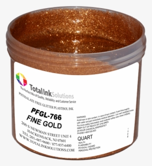 Fine Gold Super Glitter Infused Ink - Gold