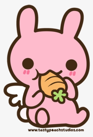 Updated 19 Apr - Kawaii Bunny Eating Carrot