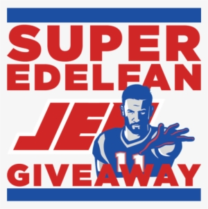 Enter To Win Julian Edelman's - Poster