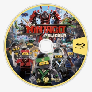 The Lego Ninjago Movie Bluray Disc Image