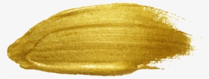 Gold Paint Brush Strokefreetoedit - Paintbrush