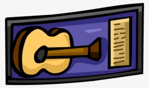 Acoustic Guitar Shadow Box Sprite 001 - Guitar