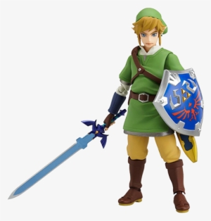 The Legend Of Zelda Figma Link Action Figure - Legend Of Zelda: Skyward Sword Link Action Figure