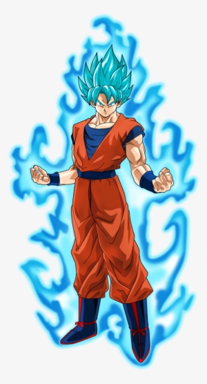 Goku Ssgss Power 15 By Saodvd - Render Goku Super Saiyan Berserk