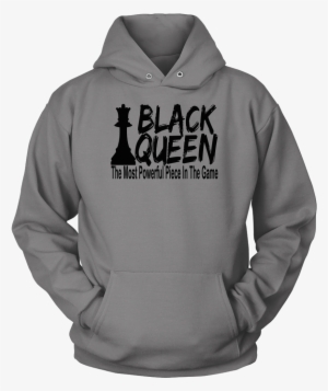 Black Queen Chess Piece Black Print Hoodies - Kings Are Born In May Hoodie