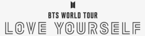 Bts World Tour Love Yourself Logo - Bts Love Yourself Logo