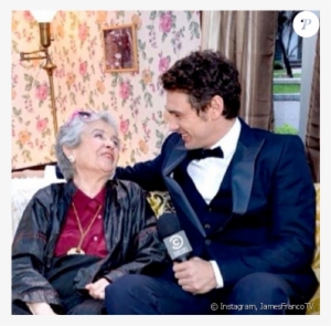 James Franco A Annoncé Le Décès De Sa Grand-mère Mitzie - James Franco And His Grandma