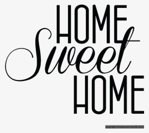 Sticker Home Sweet Home - Home Sweet Home À Imprimer