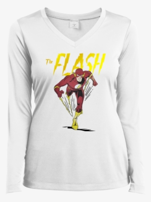 Flash Classic Barry Allen Dash Men's T Shirt Lst353ls - Comey Is My Homey Sleeve