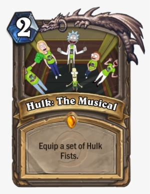 The Weapon Token Is Shown At The Bottom Of The Album - Hearthstone Fan Made Quests