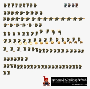 Then There's Fire Emblem Games, Too, But Are The Sprites - Platformer Shooter Sprite Sheet