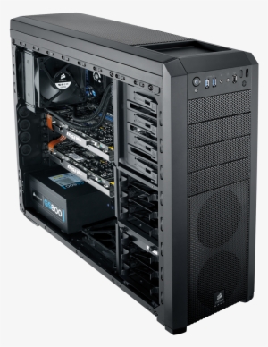 Corsair 500r Carbide Series Structure With Molded Abs - Corsair - Carbide Series 500r Pc Tower Case - Black