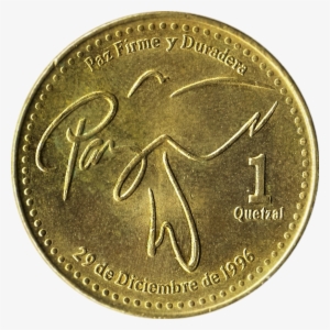 1 Quetzal - Moneda De Quetzal De Guatemala
