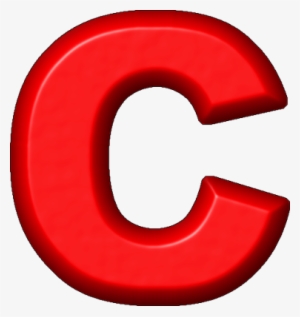 Letter C Png - Letter C In Red