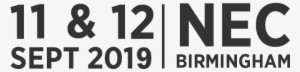 11th-12th September 2019 At The Nec Birmingham - Human Action