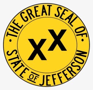 Local Secessionists Salivating To Finally Usher In - State Of Jefferson Logo