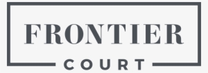 Logo Frontier Court Black V2 - Flom Tree