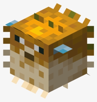 Pufferfish Large - Tropical Fish Minecraft Png