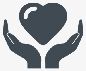 Volunteer - Hands With Heart Icon