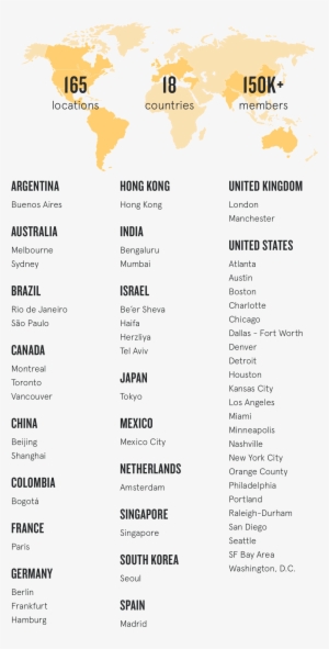 Wework Global Locations - Wework Locations