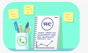 Wework Brings Aircall's Call Center Software To Their - Graphic Design
