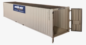 40 Ft Mobile Mini Large Storage Containers - Inside Container 40ft Side View