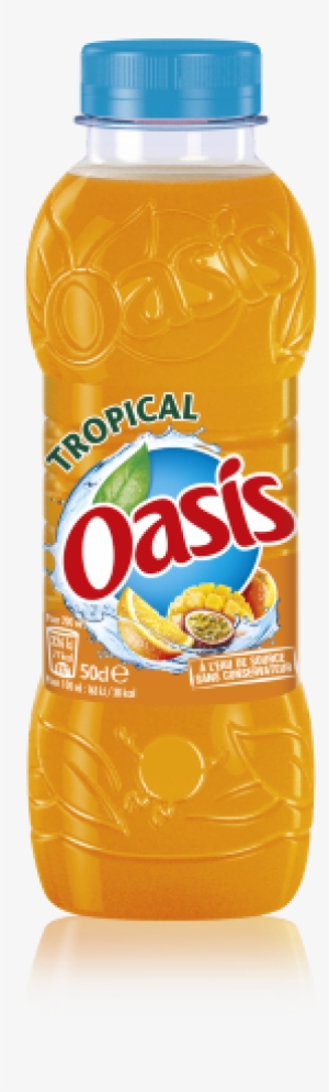 Oasis Tropical Png - Bouteille Oasis 50 Cl