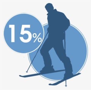 15% - Skiing